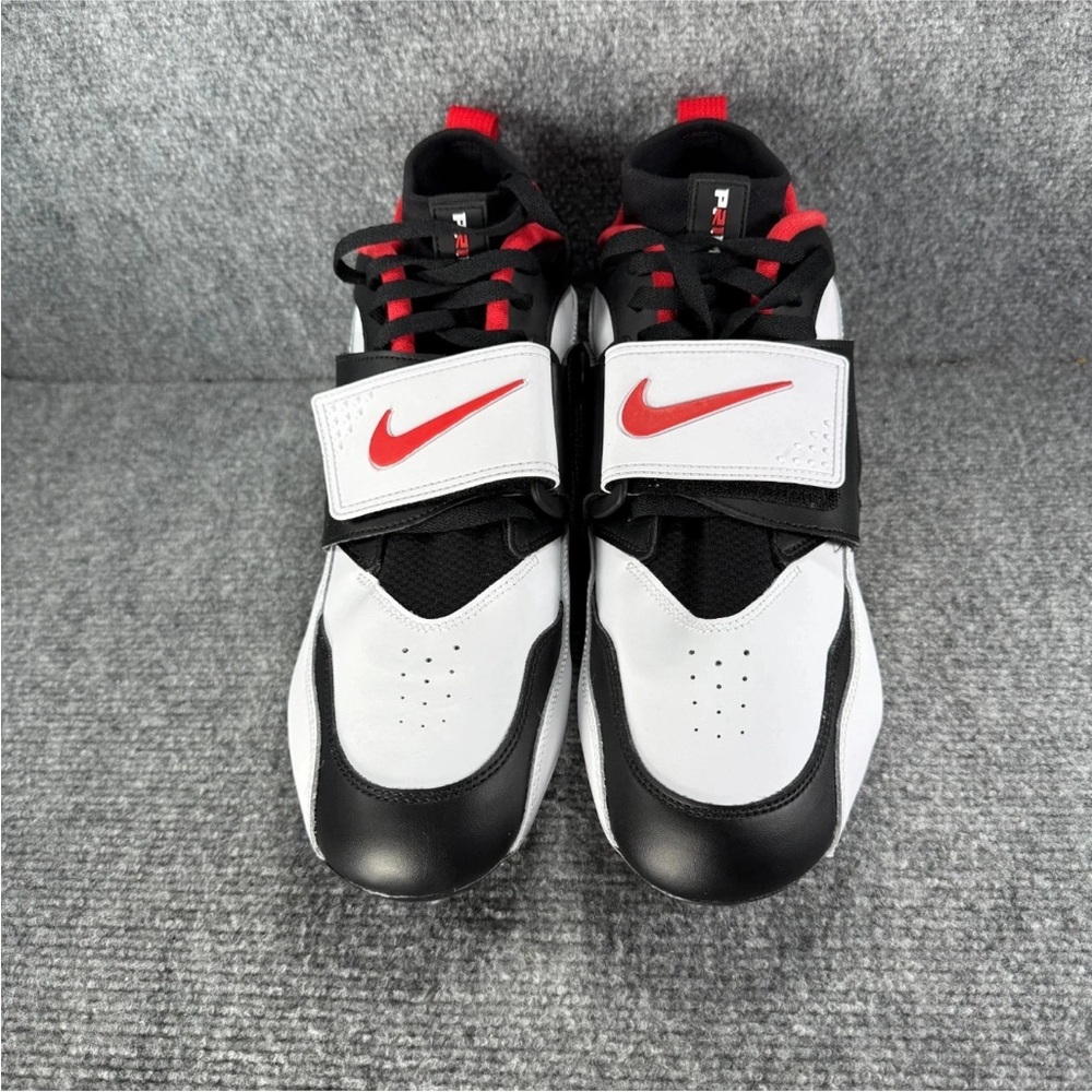 Nike Diamond Turf 93 TD '49ers' White Black Red HF5298-100 Men's Size 7 Cleats - Picture 2 of 5